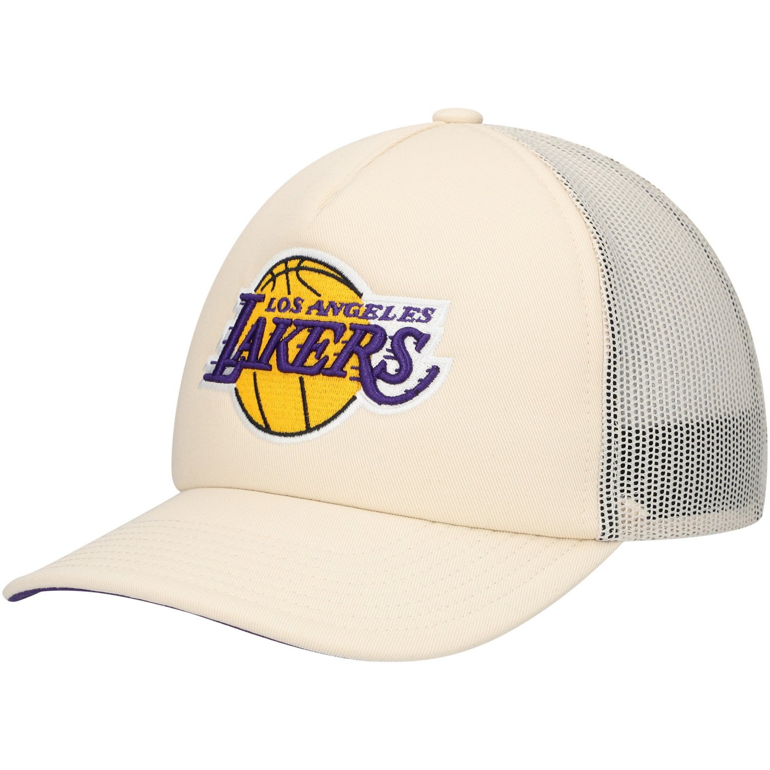 Mitchell  Ness Los Angeles Lakers Trucker Adjustable Hat - view number 1
