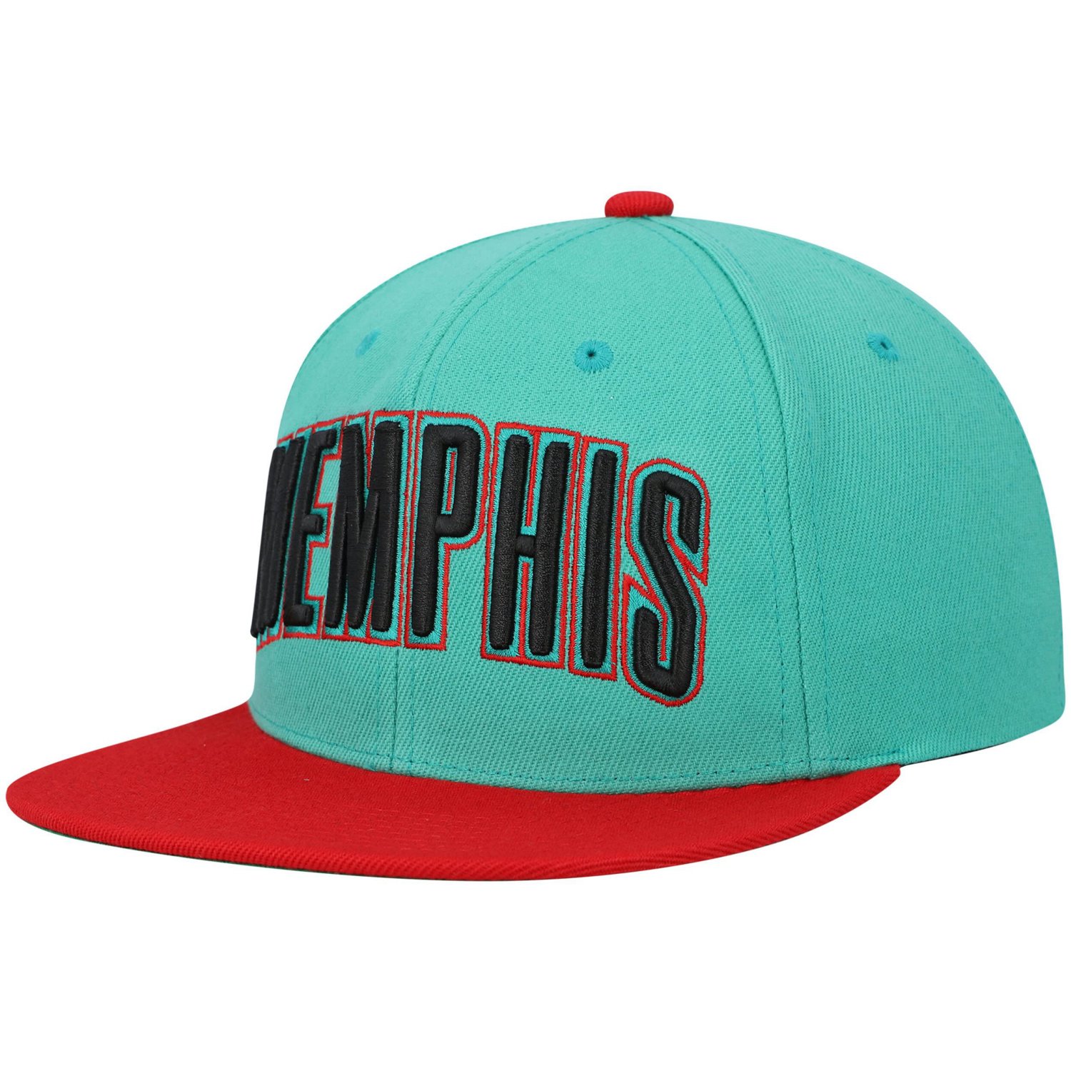 Mitchell  Ness Memphis Grizzlies Hardwood Classics Snapback Hat - view number 3