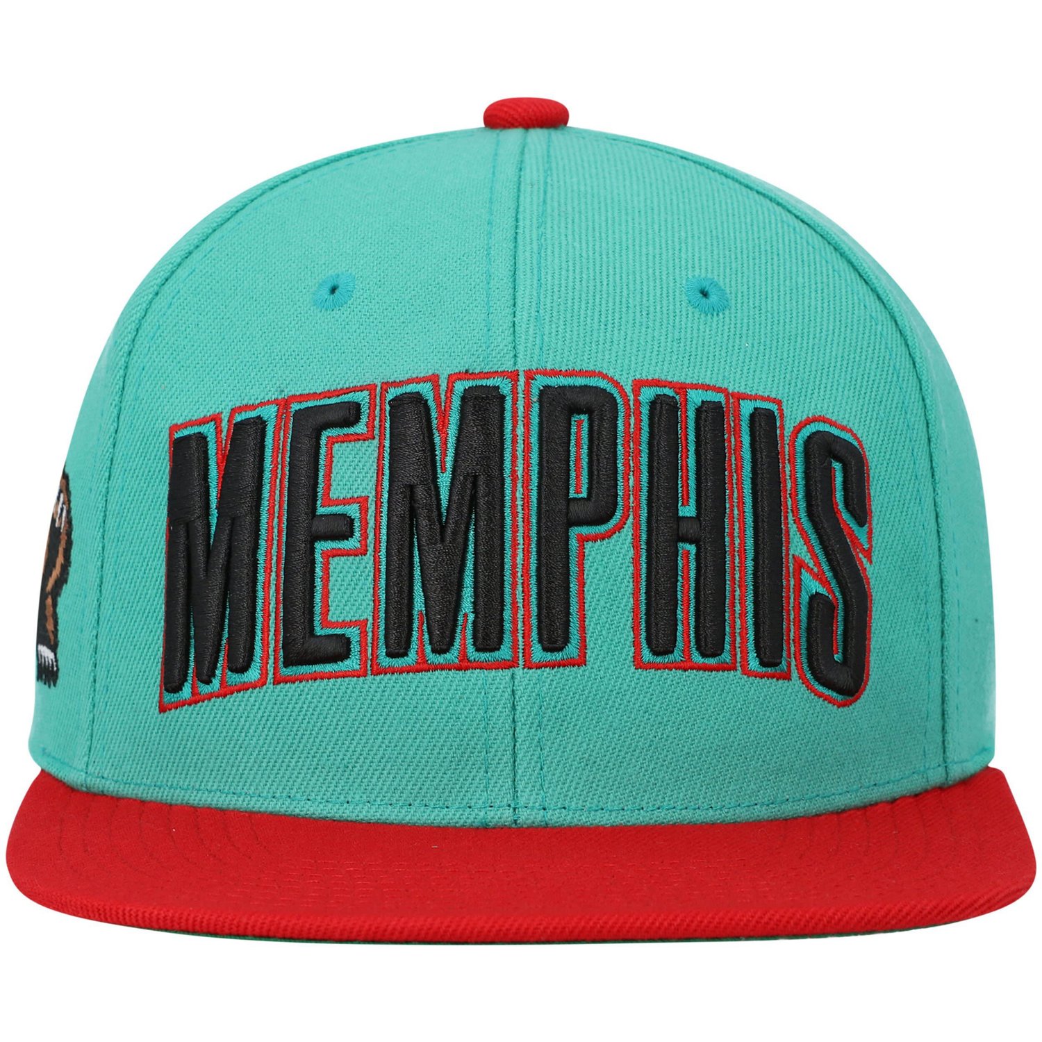 Mitchell  Ness Memphis Grizzlies Hardwood Classics Snapback Hat - view number 2