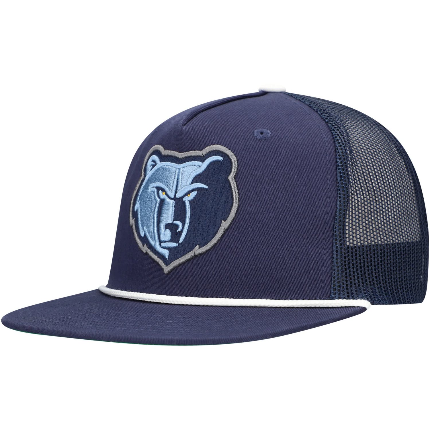 Mitchell  Ness Memphis Grizzlies Roper Trucker Snapback Hat                                                                      - view number 3