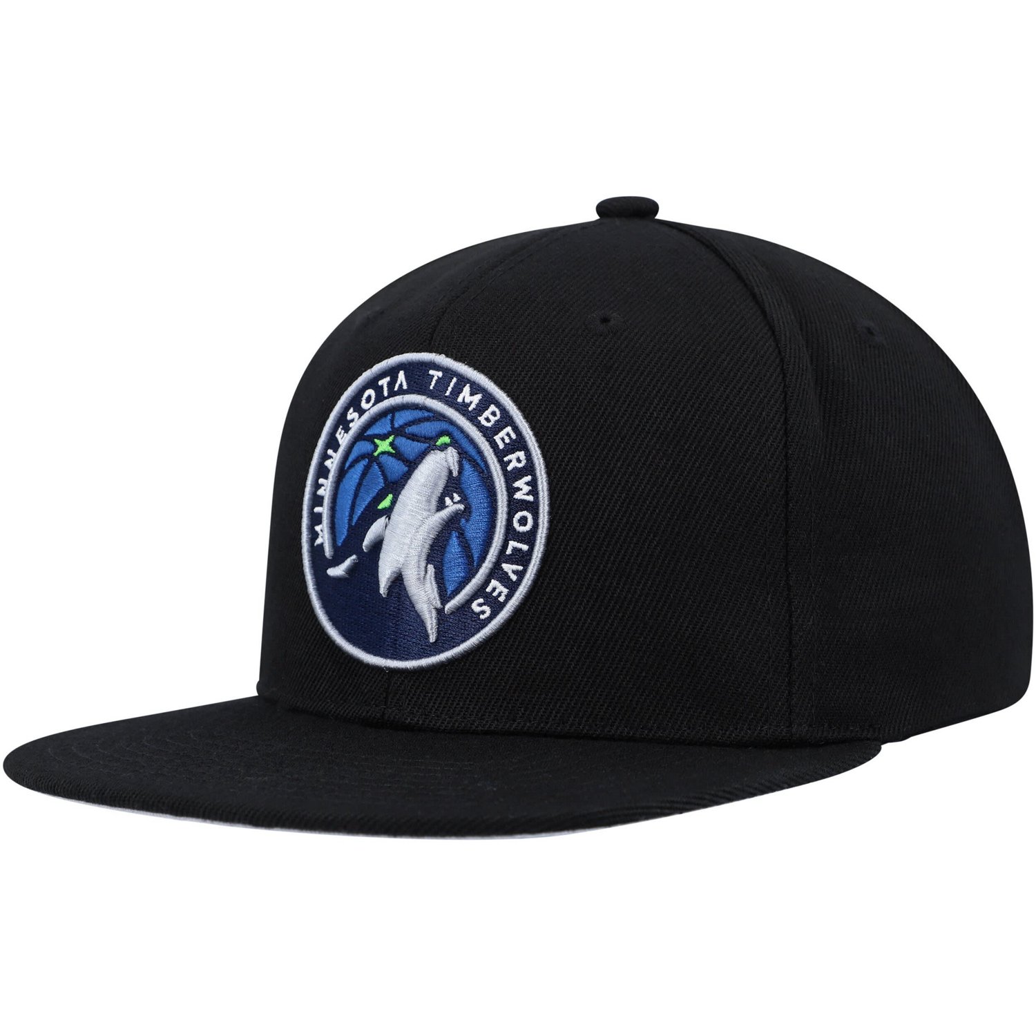 Mitchell  Ness Minnesota Timberwolves Side Core 20 Snapback Hat - view number 3