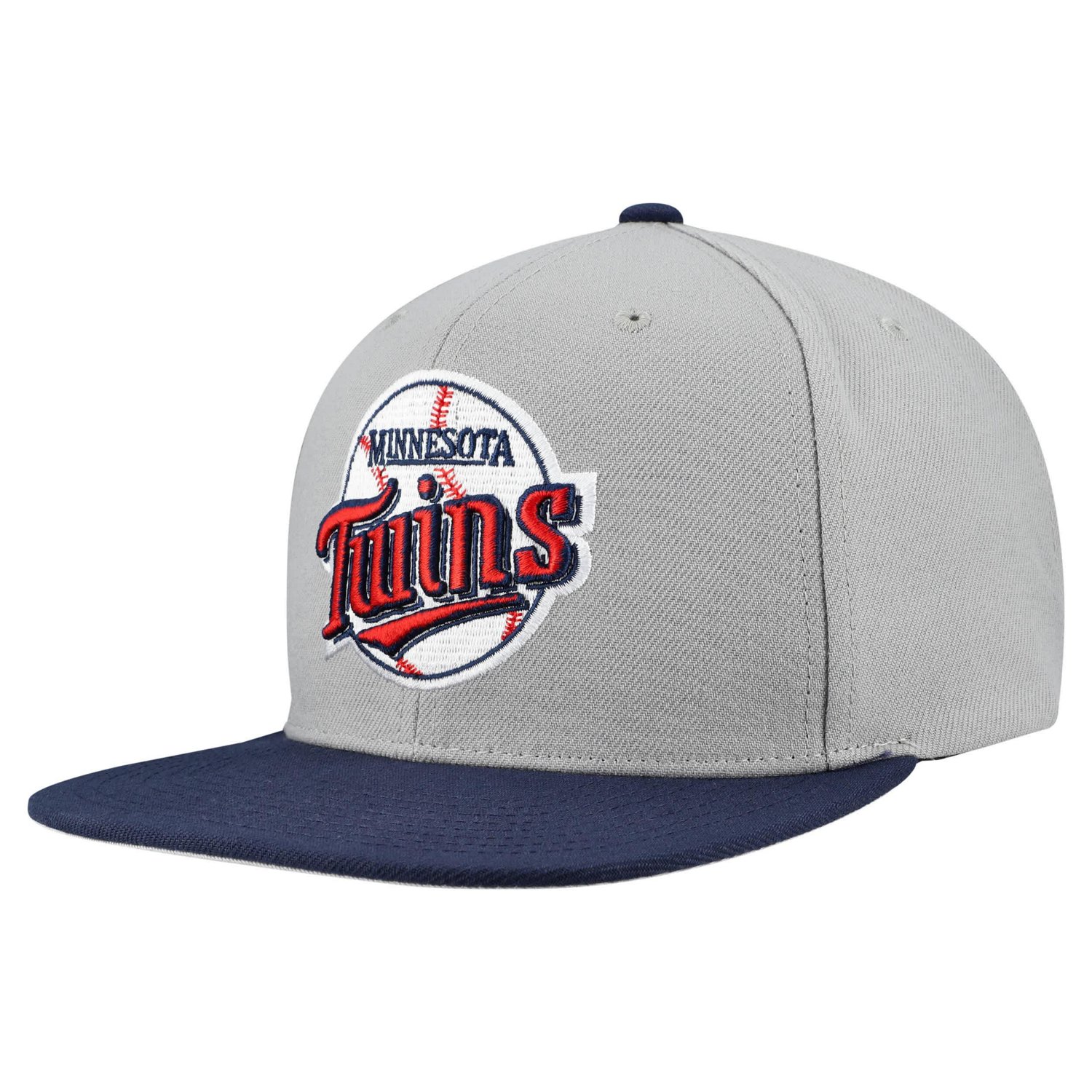 Mitchell  Ness Minnesota Twins Cooperstown Collection Basic Flip Snapback Hat