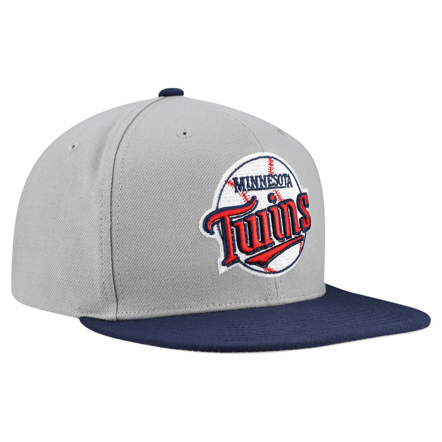 Mitchell  Ness Minnesota Twins Cooperstown Collection Basic Flip Snapback Hat
