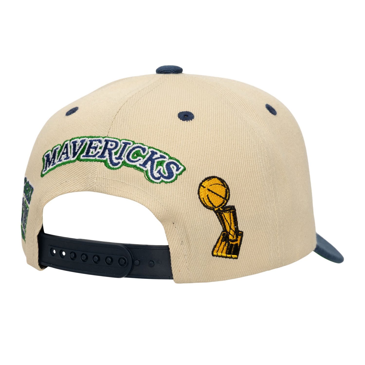 Mitchell  Ness Navy Dallas Mavericks NBA Champions Soul Legacy Defined Pro Crown Snapback Hat - view number 2