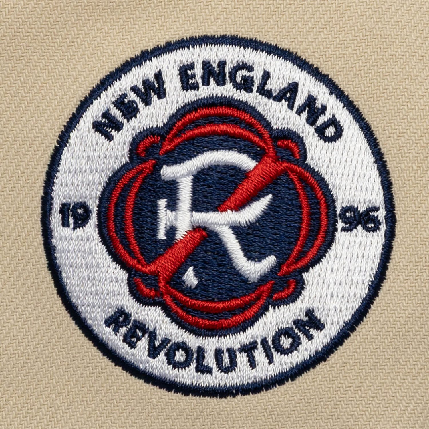 Mitchell  Ness Navy New England Revolution Upside Down Pro Pinch Snapback Hat - view number 3