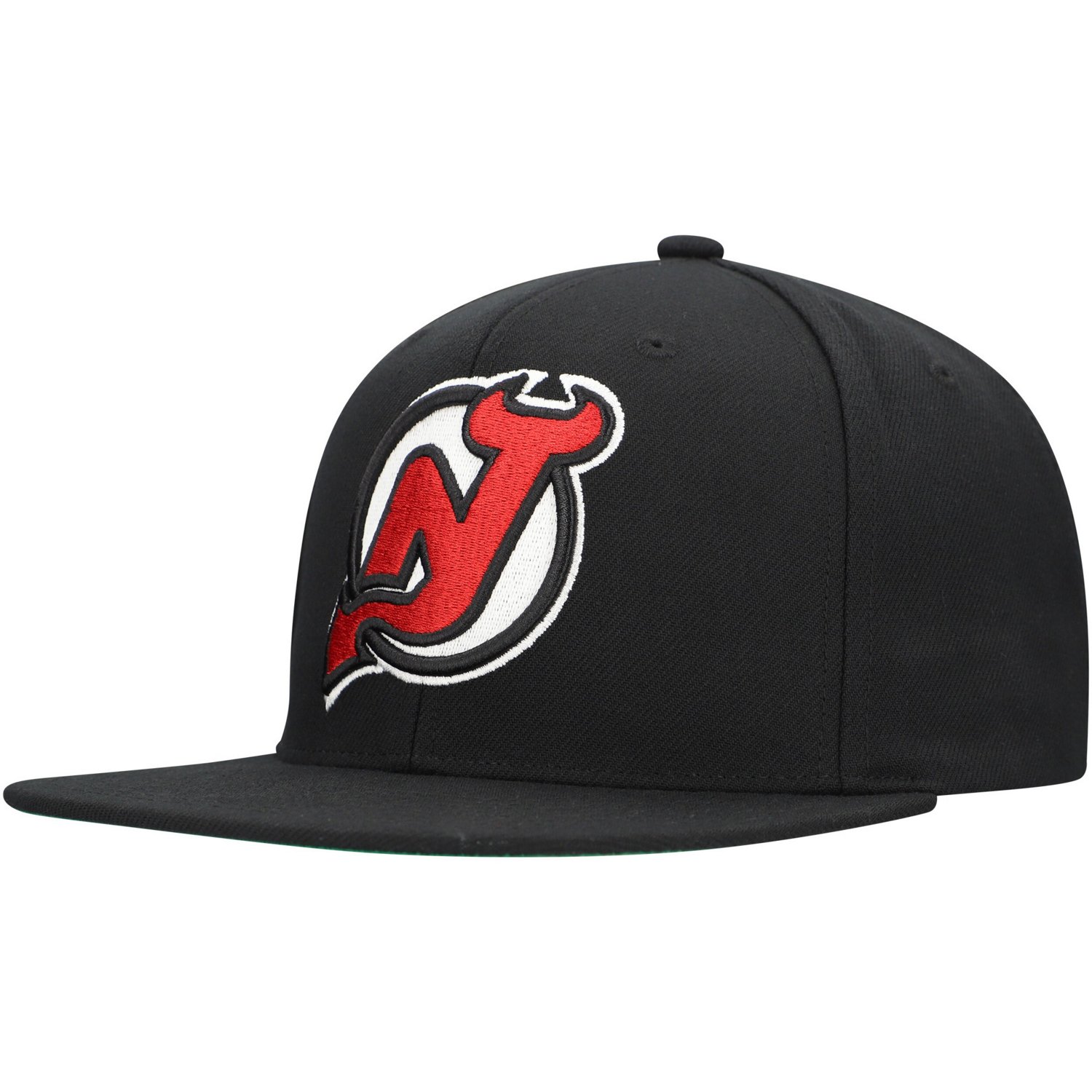Mitchell  Ness New Jersey Devils Core Top Spot Snapback Hat - view number 3