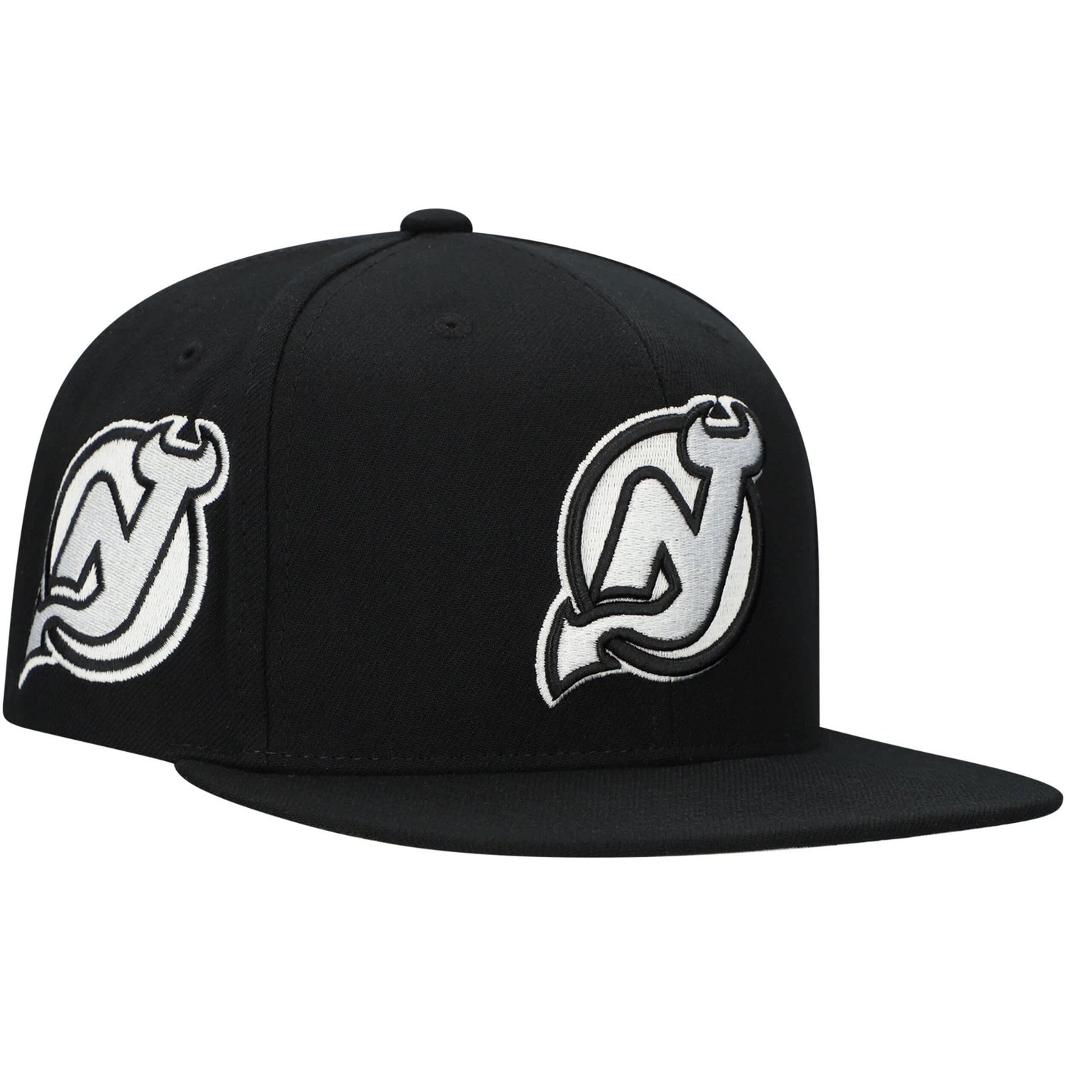 Mitchell  Ness New Jersey Devils Team Snapback Hat
