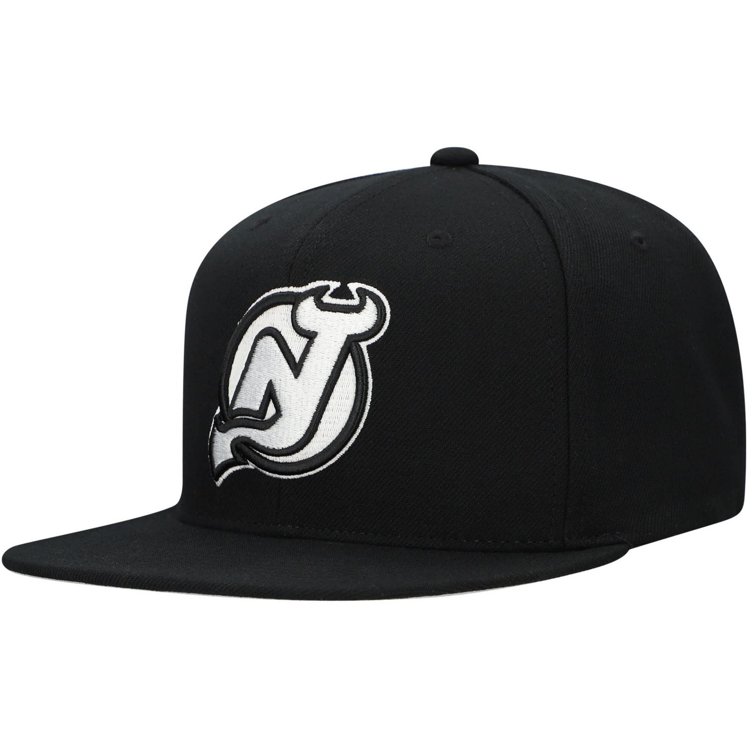 Mitchell  Ness New Jersey Devils Team Snapback Hat - view number 3