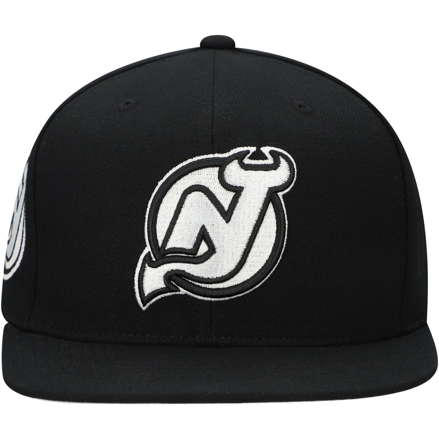 Mitchell  Ness New Jersey Devils Team Snapback Hat - view number 2