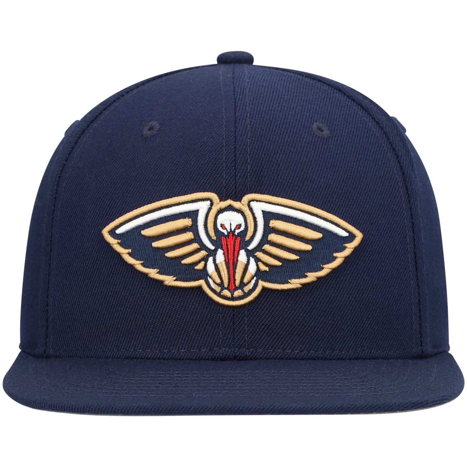 Mitchell  Ness New Orleans Pelicans Ground 20 Snapback Hat                                                                       - view number 2
