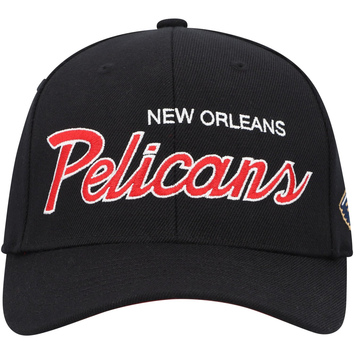 Mitchell  Ness New Orleans Pelicans MVP Team Script 20 Stretch Snapback Hat