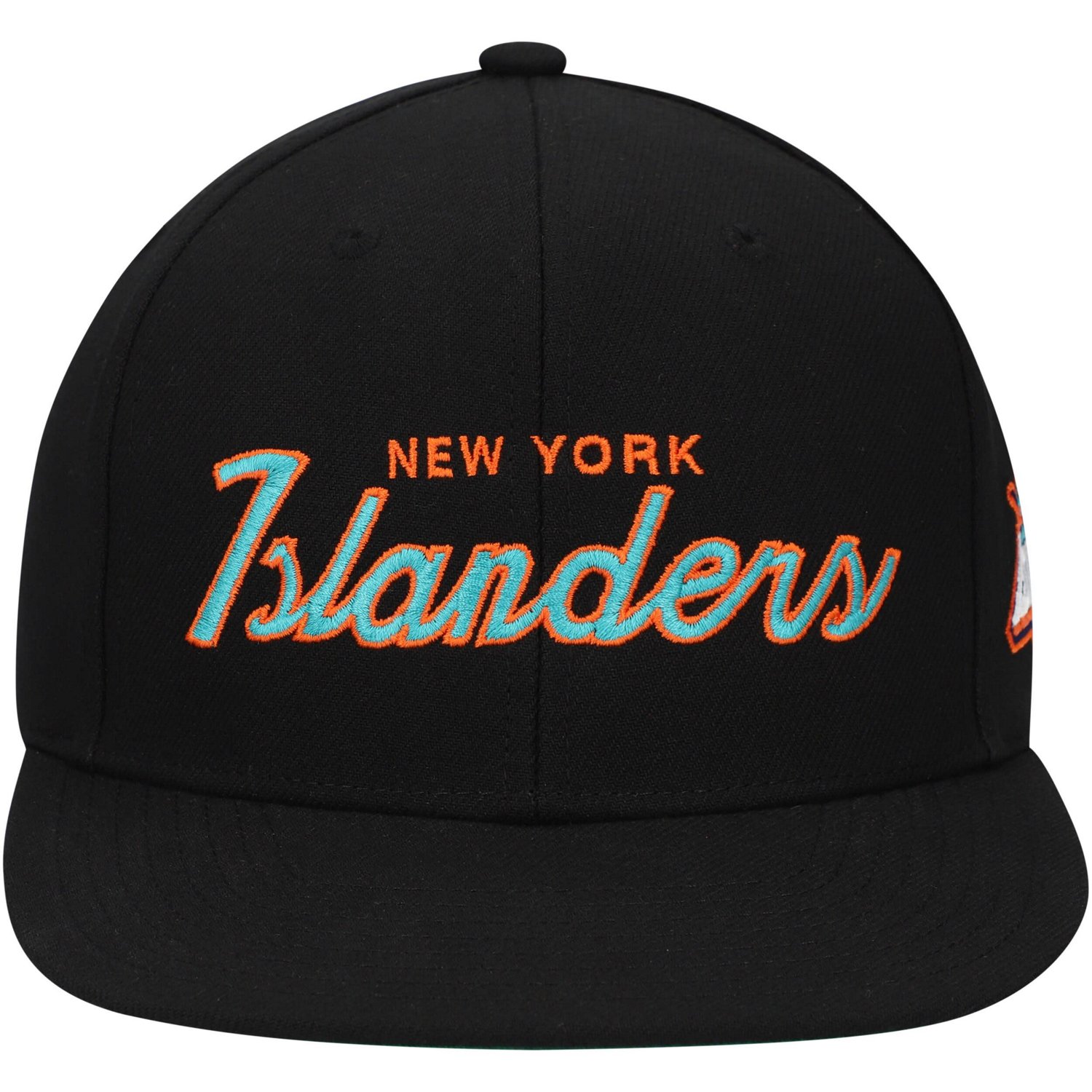Mitchell  Ness New York Islanders Core Team Script 20 Snapback Hat - view number 2