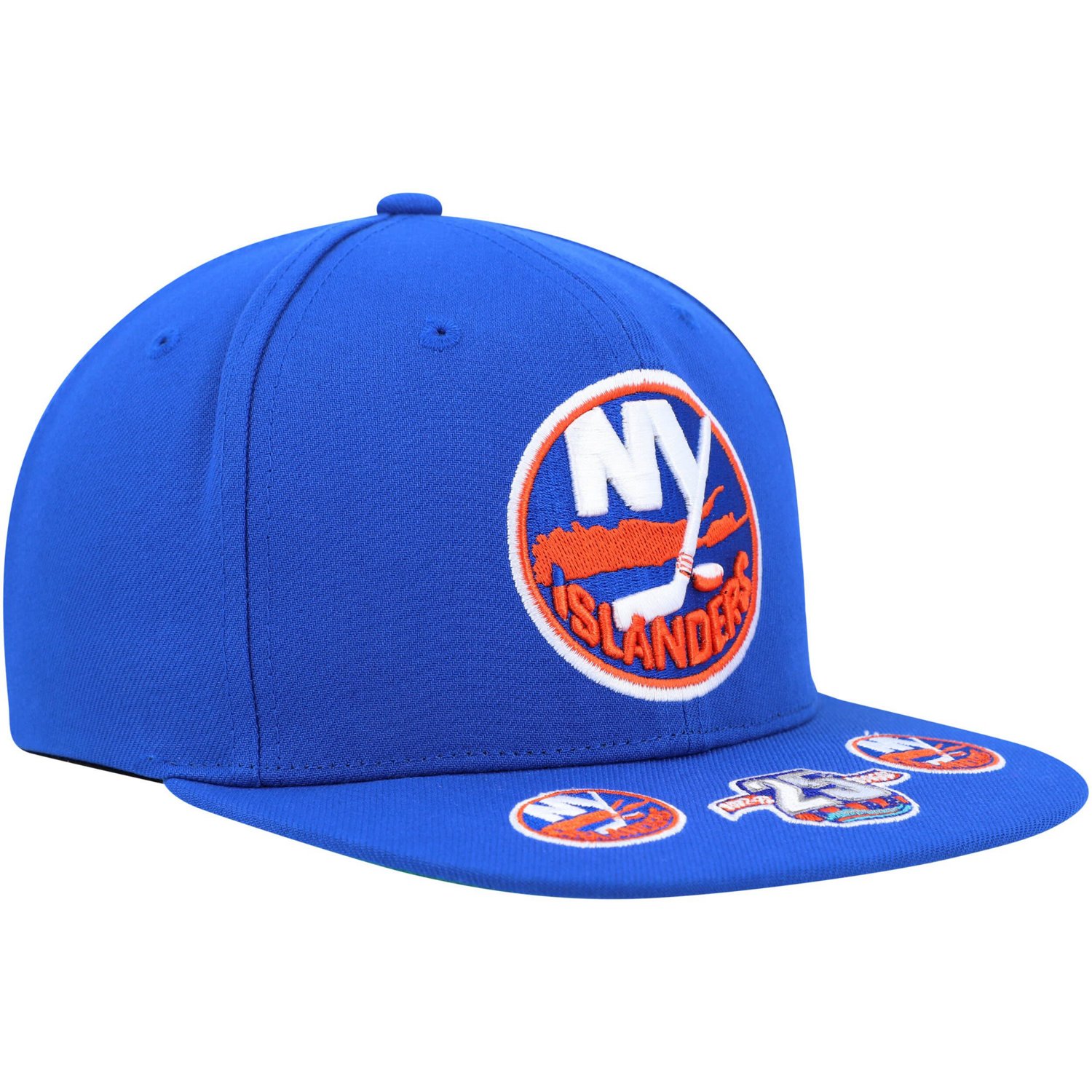 Mitchell  Ness New York Islanders Vintage Hat Trick Snapback Hat                                                                 - view number 3