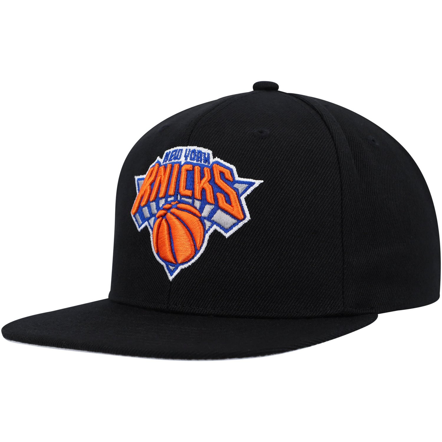 Mitchell  Ness New York Knicks Side Core 20 Snapback Hat - view number 3