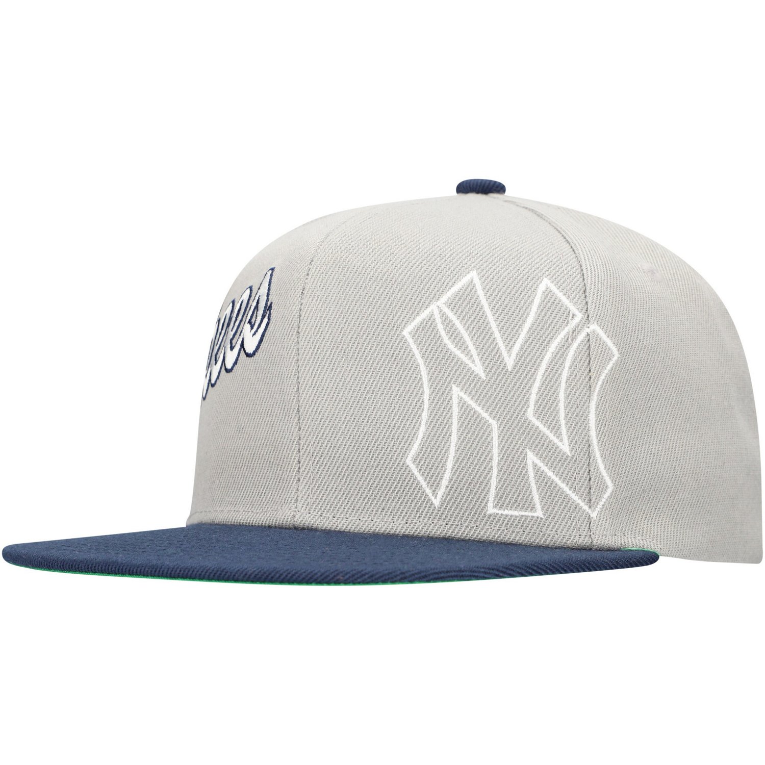 Mitchell  Ness New York Yankees Knock Out Panel Snapback Hat
