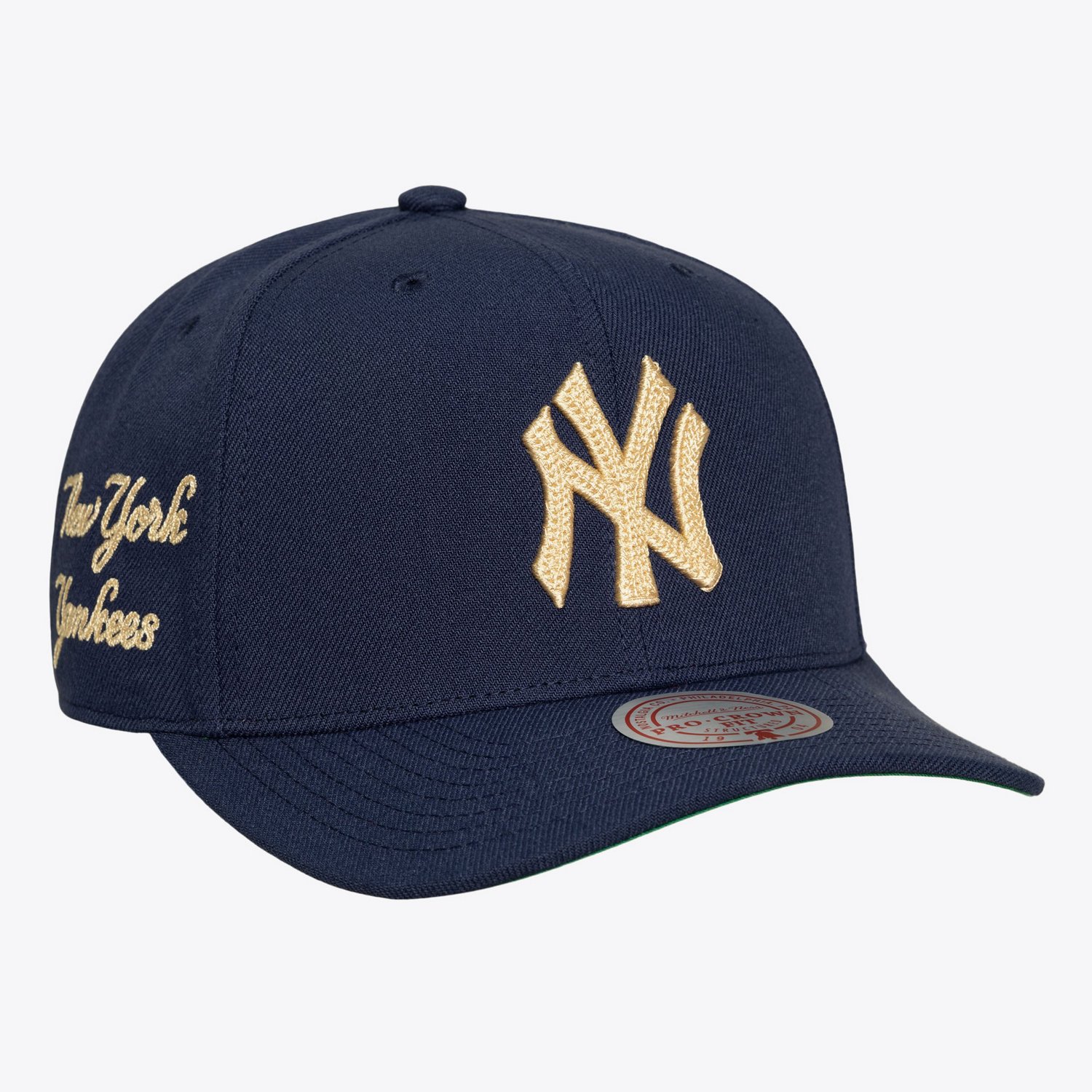 Mitchell  Ness New York Yankees Yankee Stadium Inaugural Season Patch Secondary Pro Snapback Hat - view number 2