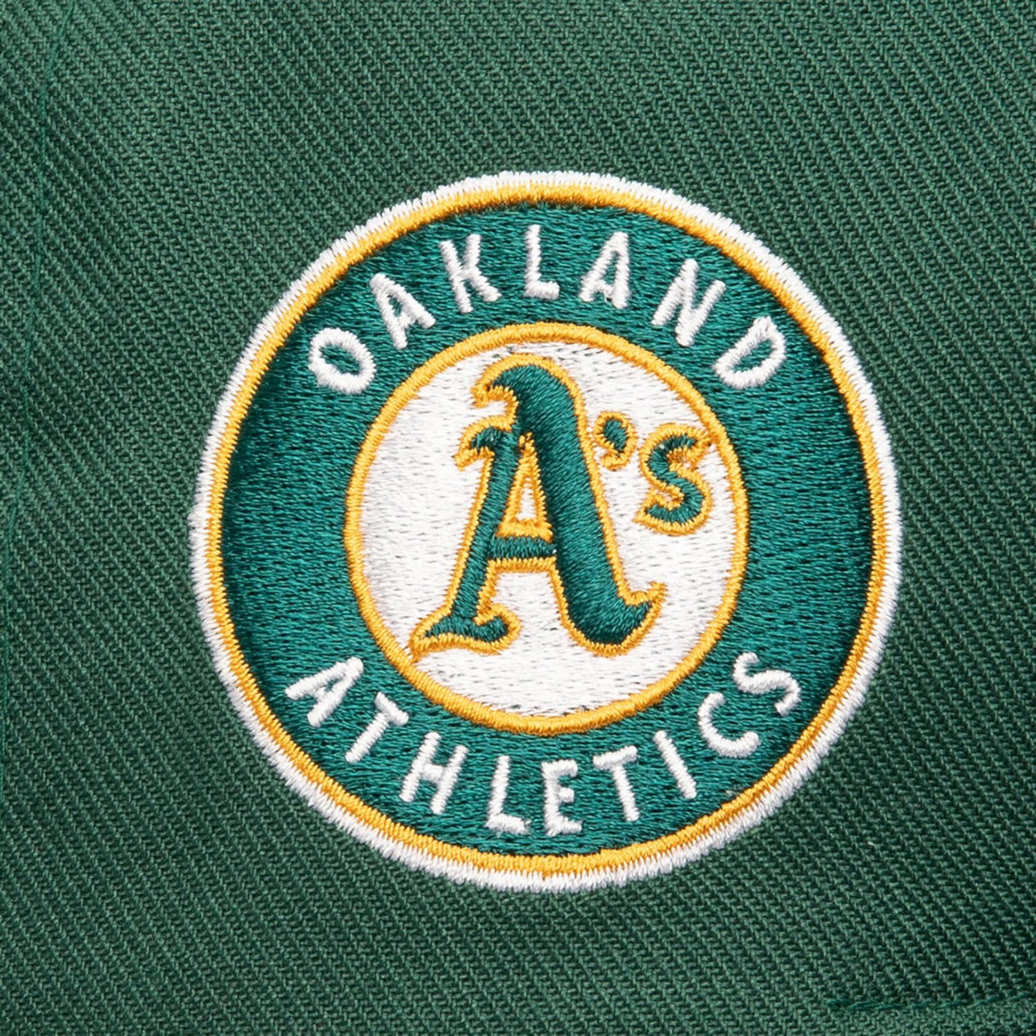 Mitchell  Ness Oakland Athletics Double Up Snapback Hat