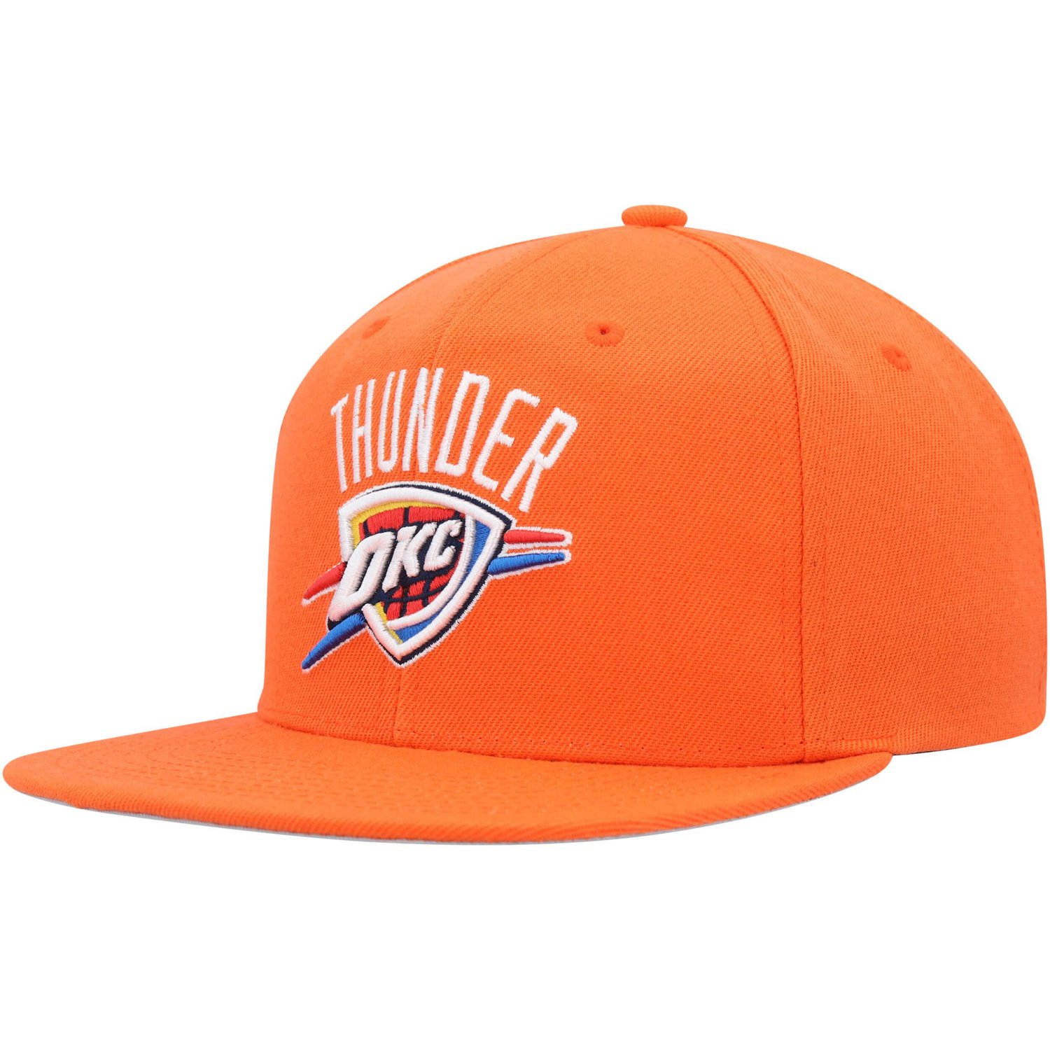 Mitchell  Ness Oklahoma City Thunder Side Core 20 Snapback Hat - view number 3