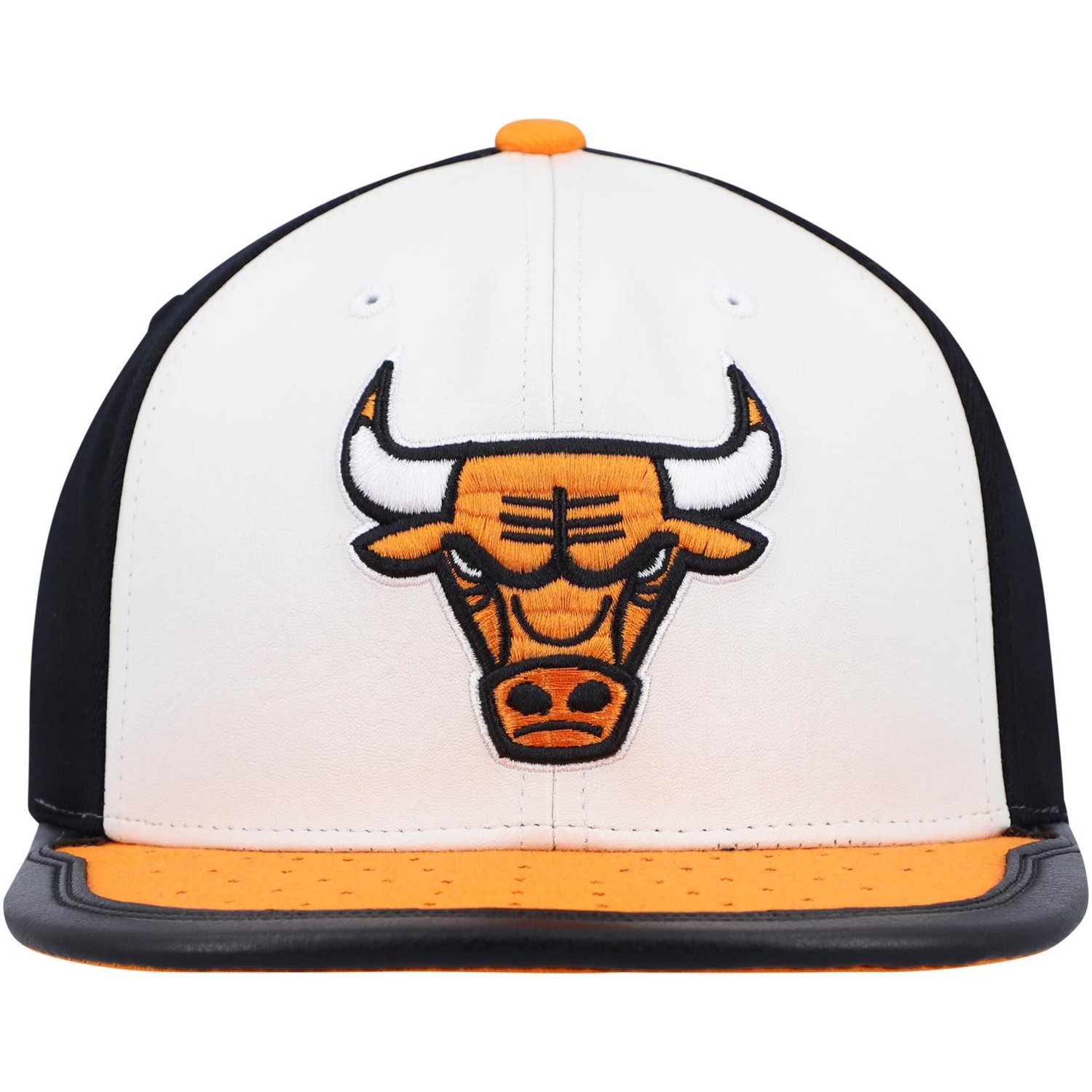 Mitchell  Ness Orange Chicago Bulls Day One Snapback Hat - view number 2