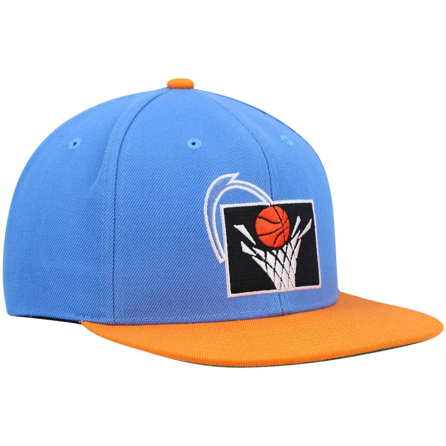 Mitchell  Ness /Orange Cleveland Cavaliers Hardwood Classics Team Two-Tone 20 Snapback Hat