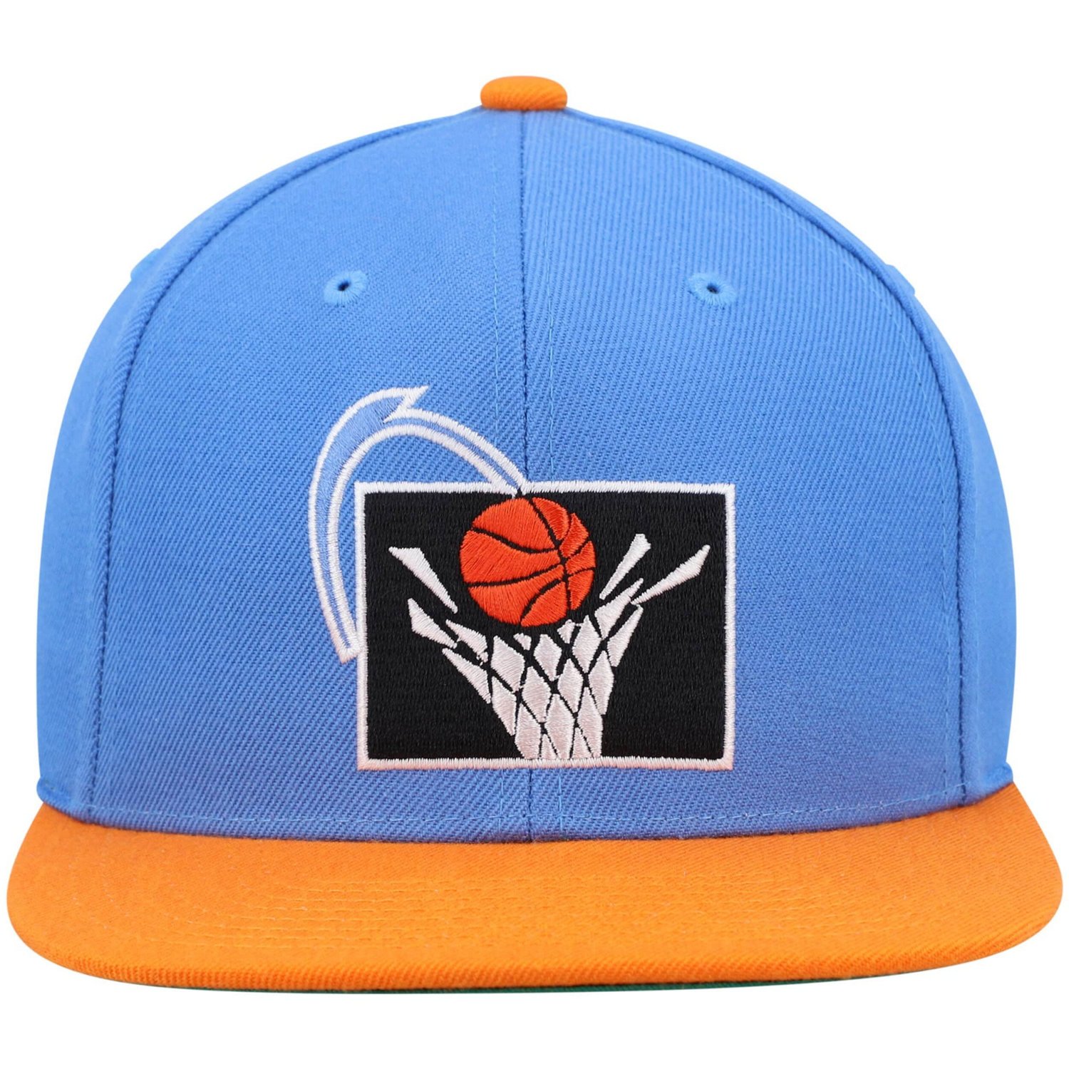 Mitchell  Ness /Orange Cleveland Cavaliers Hardwood Classics Team Two-Tone 20 Snapback Hat