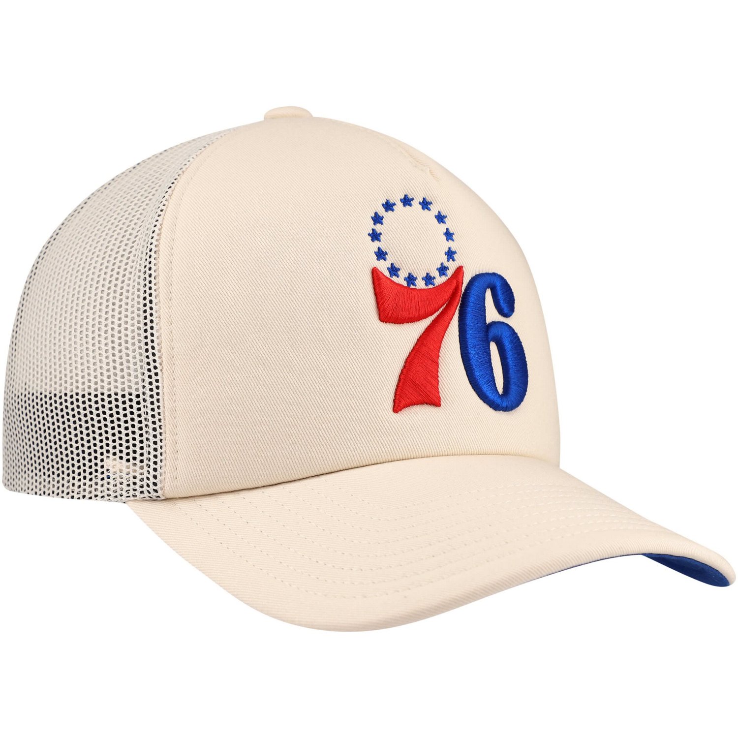 Mitchell  Ness Philadelphia 76ers Trucker Adjustable Hat                                                                         - view number 3