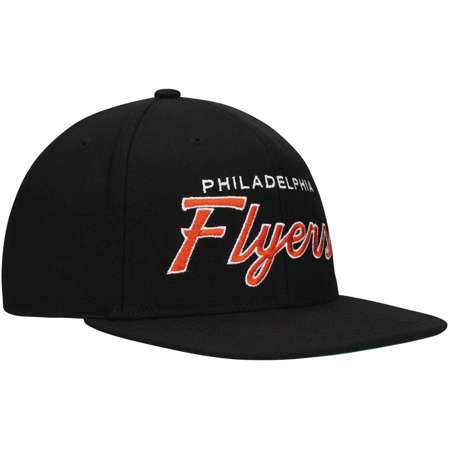 Mitchell  Ness Philadelphia Flyers Core Team Script 20 Snapback Hat                                                              - view number 3