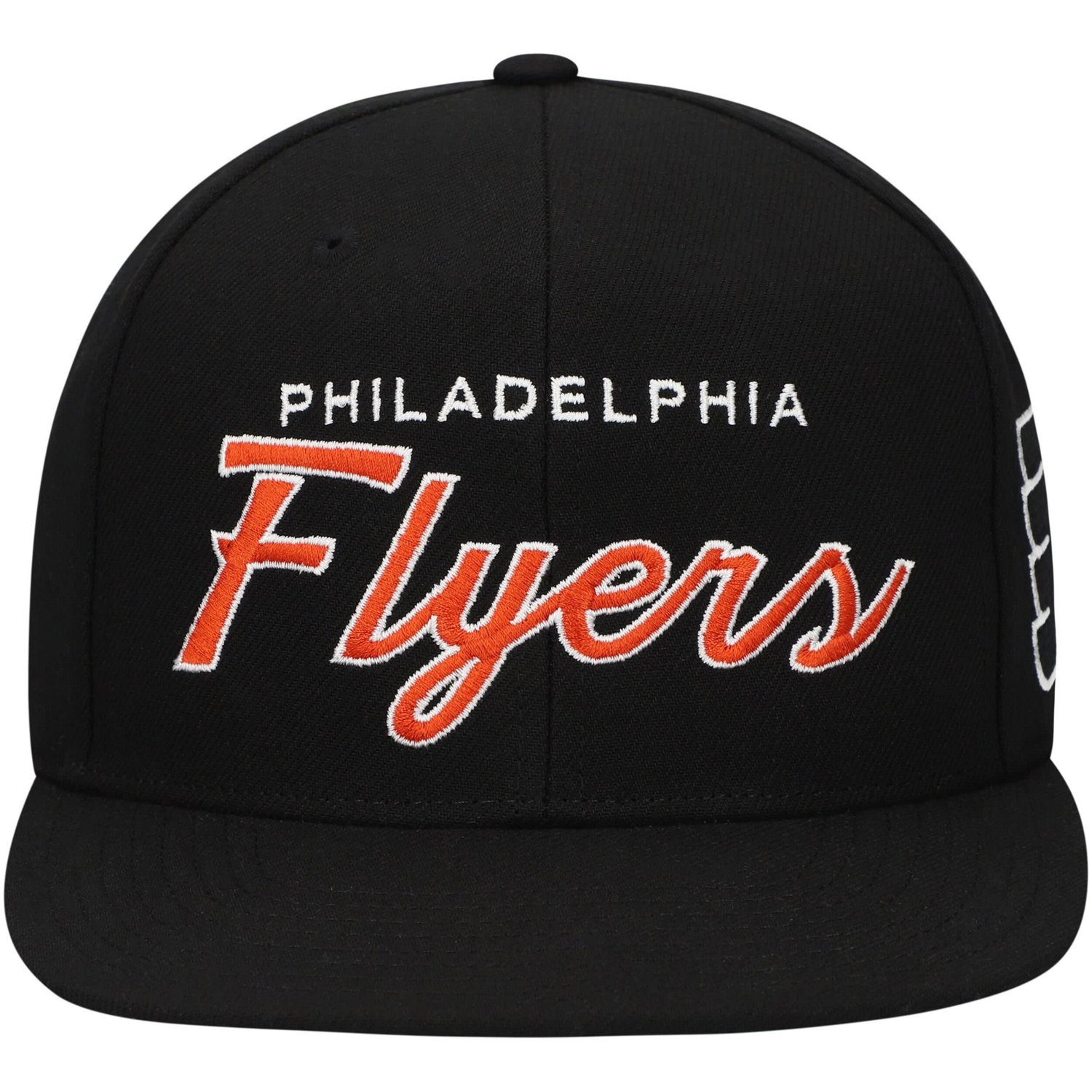 Mitchell  Ness Philadelphia Flyers Core Team Script 20 Snapback Hat                                                              - view number 2