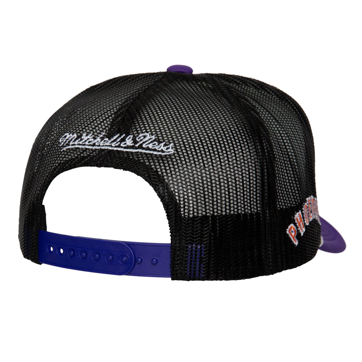 Mitchell  Ness Phoenix Suns Hardwood Classics Blocker Foam Front Trucker Snapback Hat                                            - view number 2