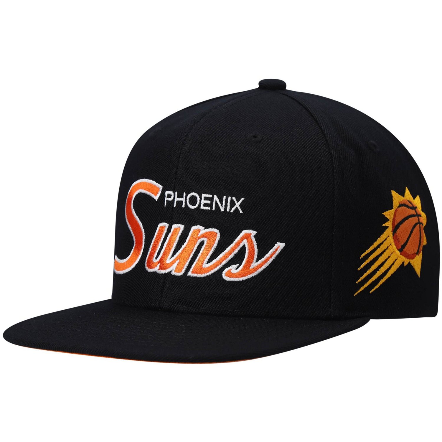 Mitchell  Ness Phoenix Suns Hardwood Classics Script 20 Snapback Hat