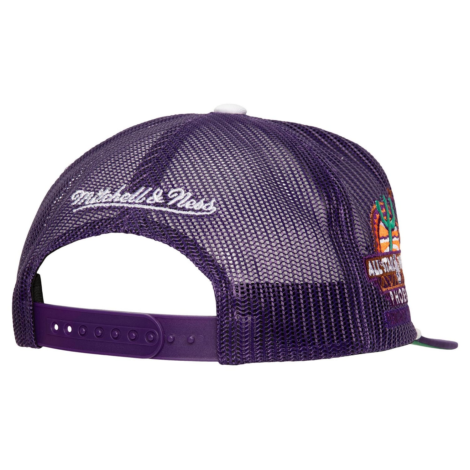 Mitchell  Ness Phoenix Suns Roper Meshback Trucker Snapback Hat                                                                  - view number 2