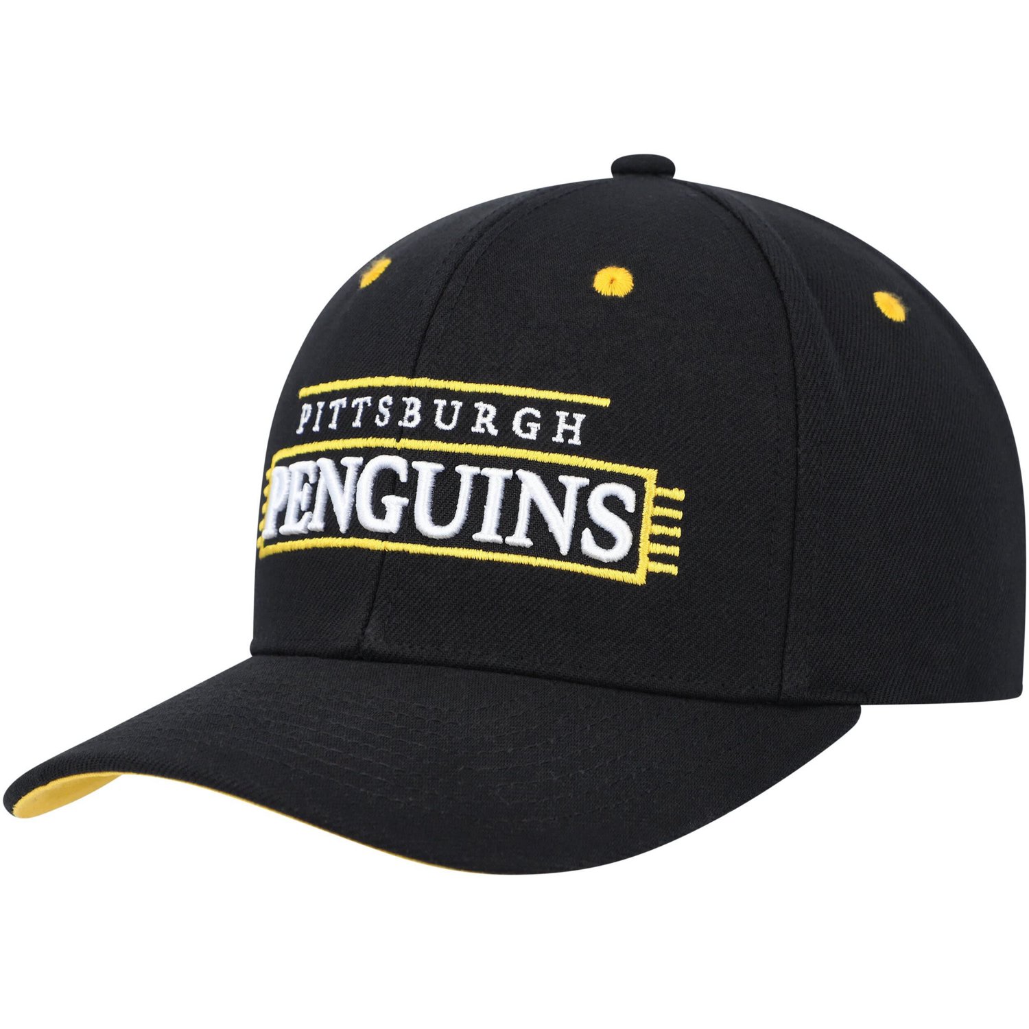 Mitchell  Ness Pittsburgh Penguins LOFI Pro Snapback Hat                                                                         - view number 3