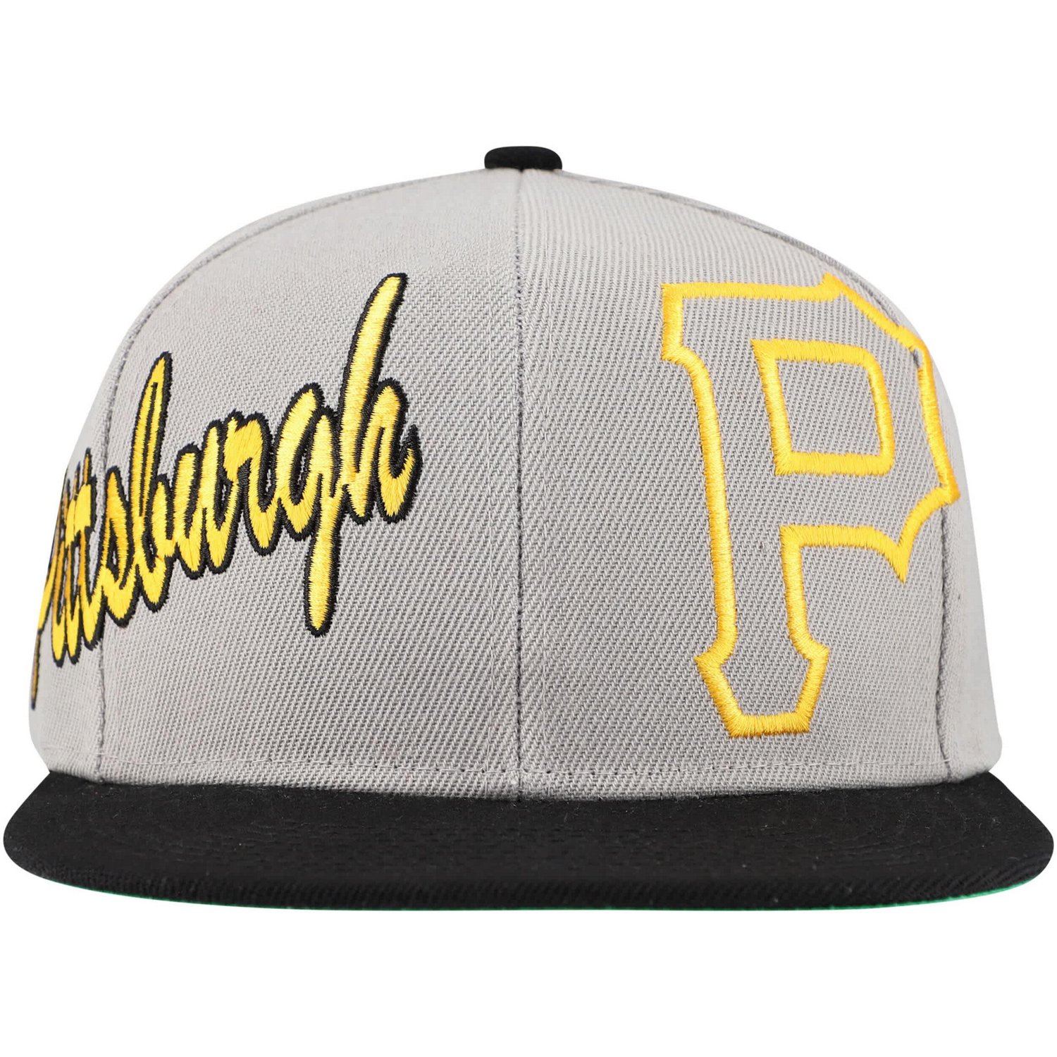 Mitchell  Ness Pittsburgh Pirates Knock Out Panel Snapback Hat
