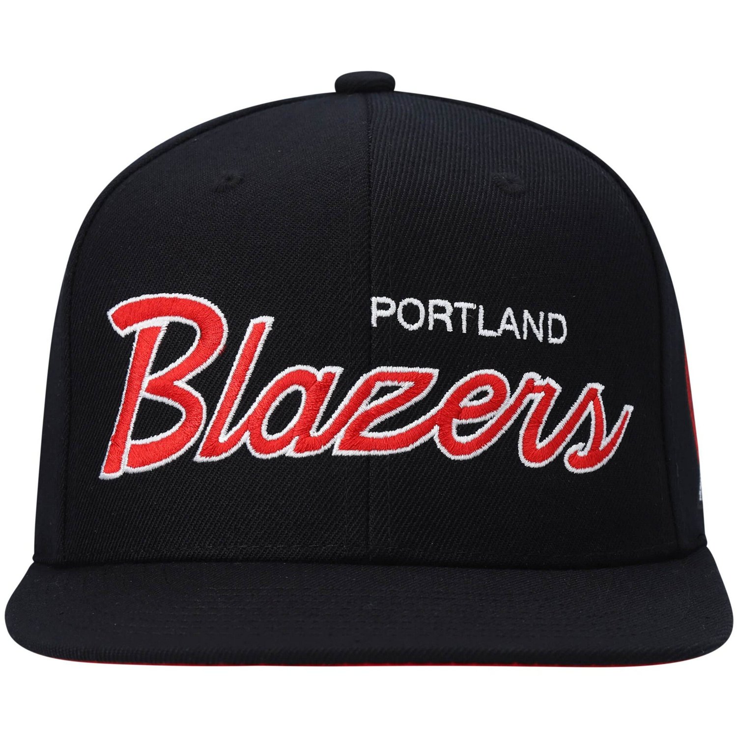 Mitchell  Ness Portland Trail Blazers Hardwood Classics Script 20 Snapback Hat