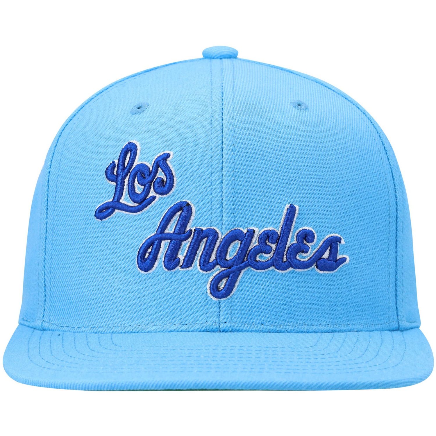 Mitchell  Ness Powder Los Angeles Lakers Hardwood Classics Team Ground 20 Snapback Hat                                           - view number 2