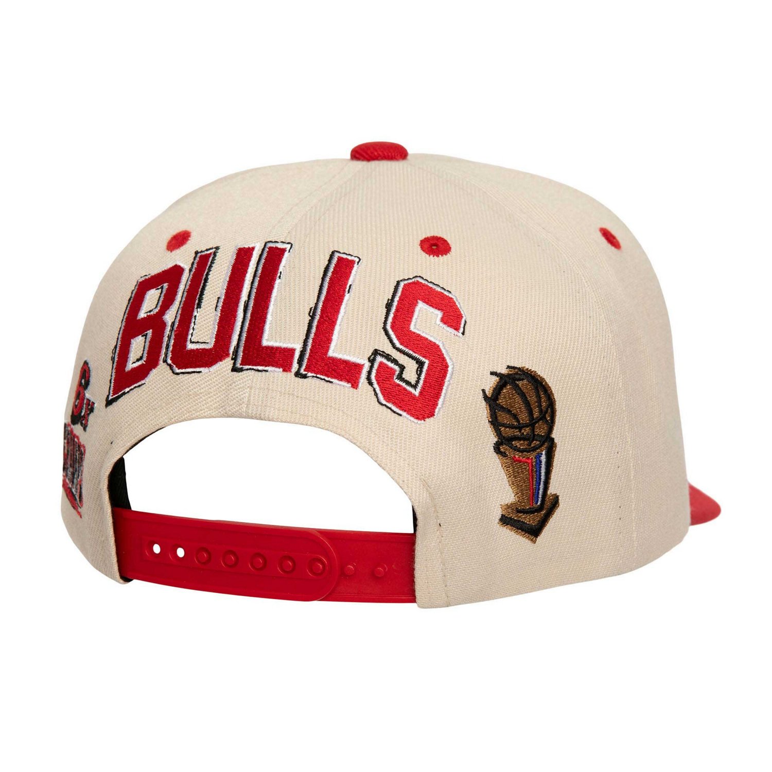 Mitchell  Ness Red Chicago Bulls 6x NBA Champions Soul Legacy Defined Snapback Hat - view number 2