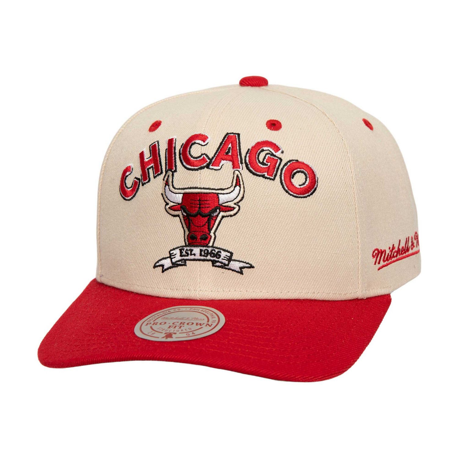 Mitchell  Ness Red Chicago Bulls 6x NBA Champions Soul Legacy Defined Snapback Hat