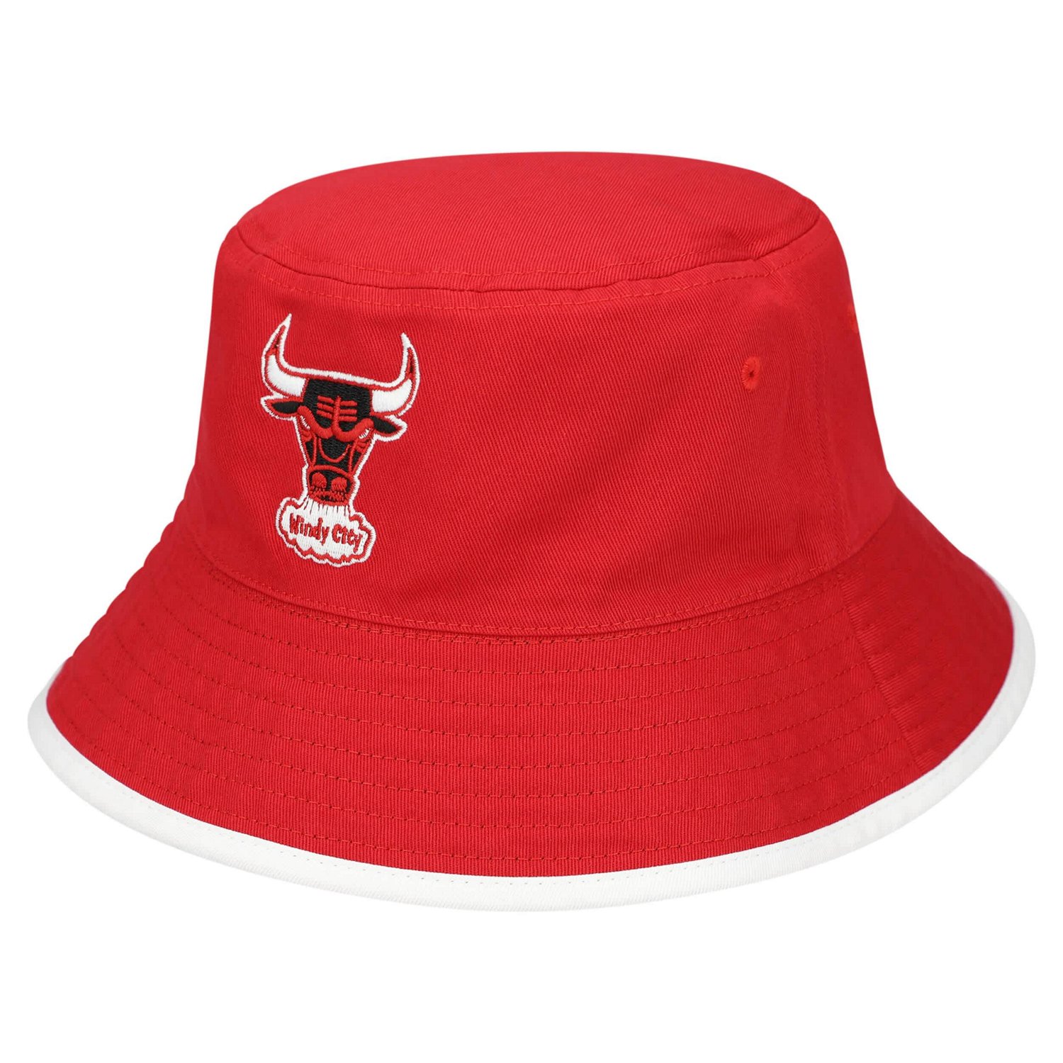 Mitchell  Ness Red Chicago Bulls Flip It Reversible Bucket Hat - view number 4
