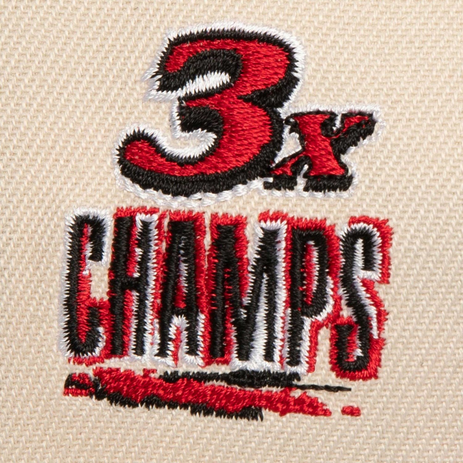 Mitchell  Ness Red Miami Heat 3x NBA Champions Soul Legacy Defined Snapback Hat - view number 3