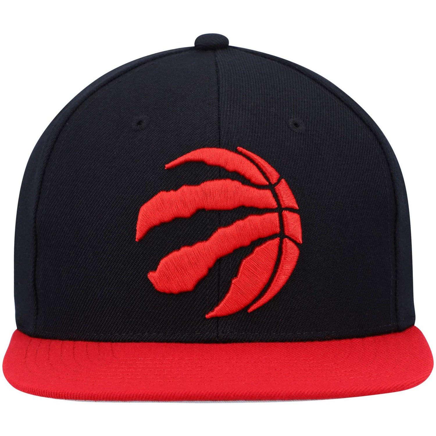 Mitchell  Ness /Red Toronto Raptors Team Two-Tone 20 Snapback Hat                                                                - view number 2