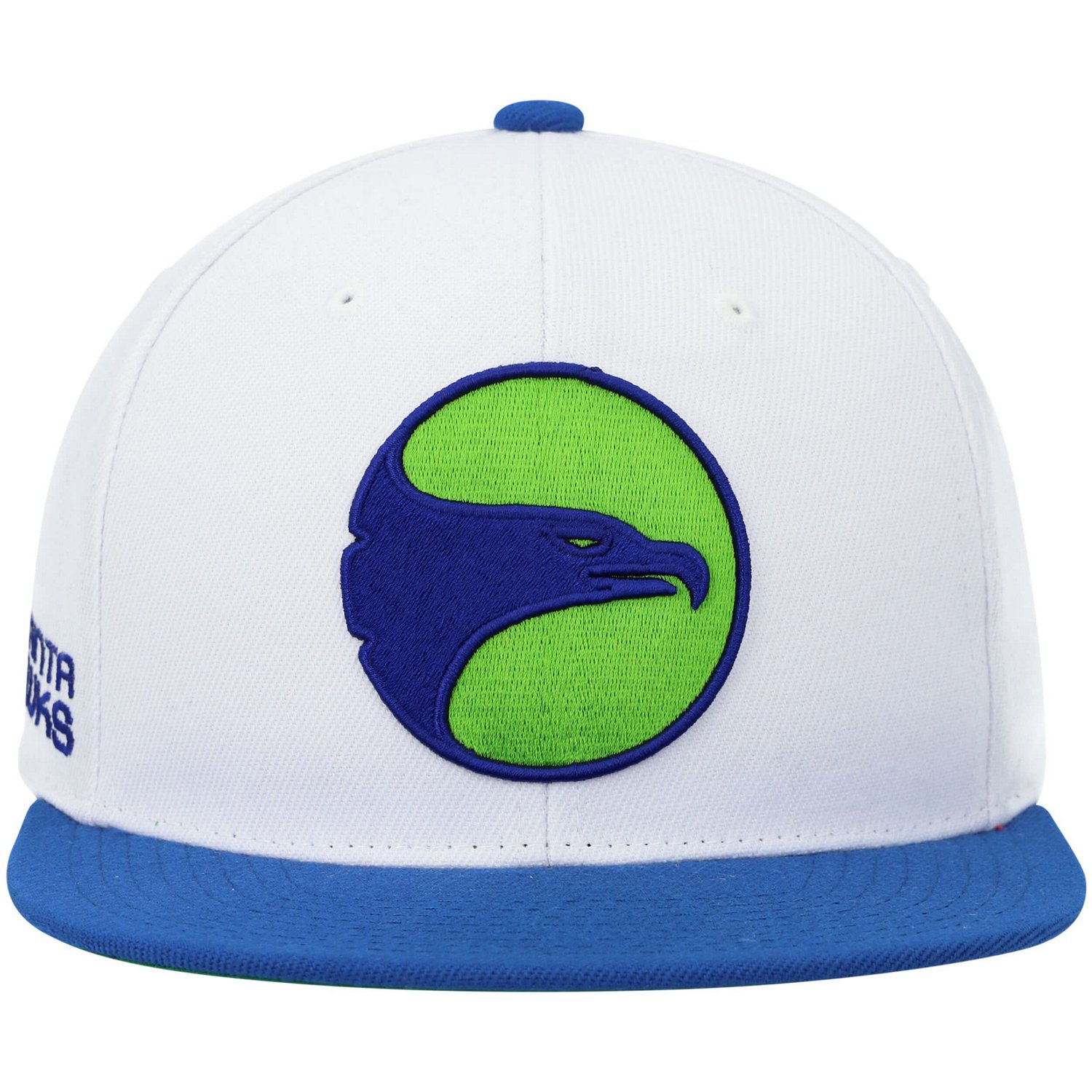 Mitchell  Ness Royal Atlanta Hawks Hardwood Classics Snapback Hat - view number 2