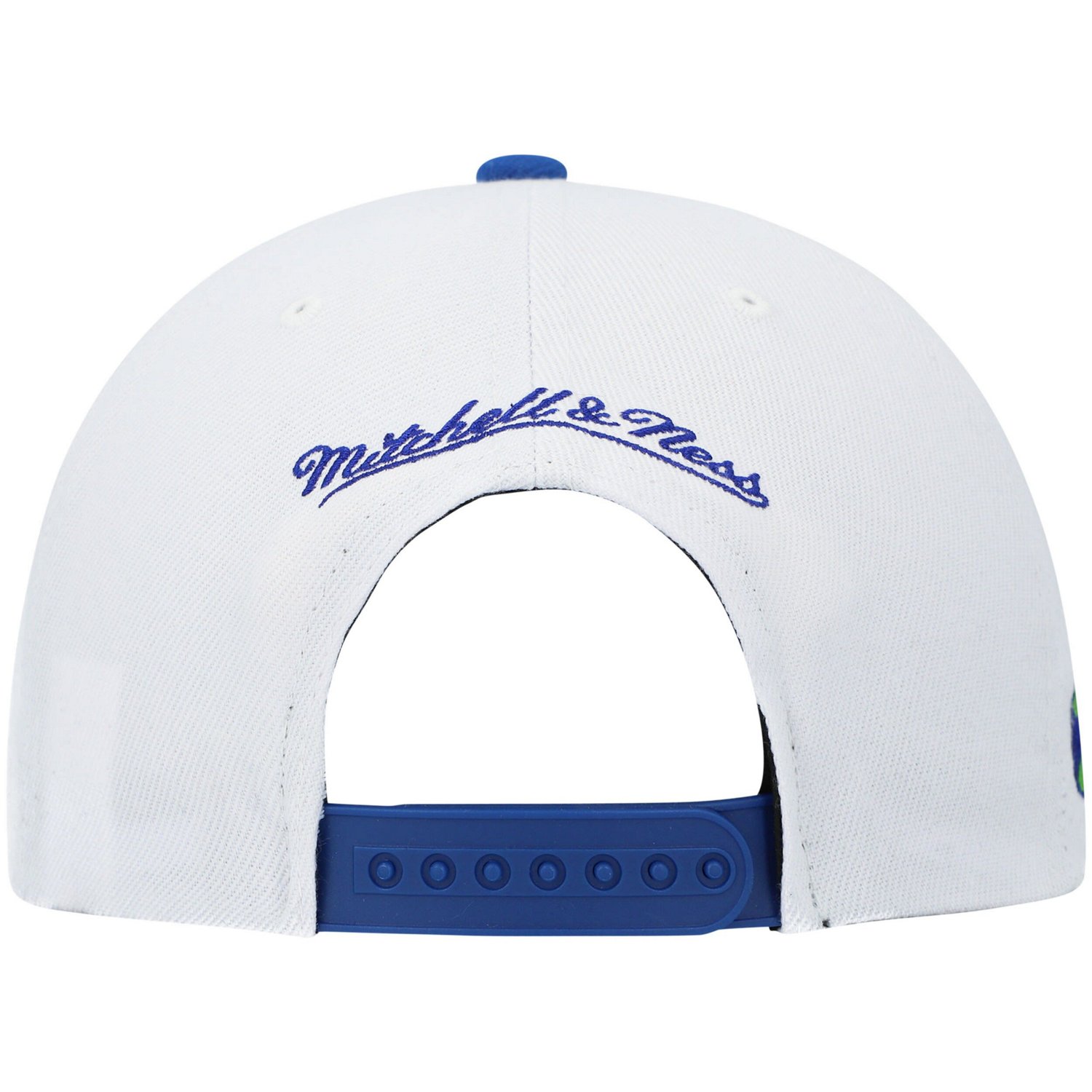 Mitchell  Ness Royal Atlanta Hawks Hardwood Classics Snapback Hat - view number 4