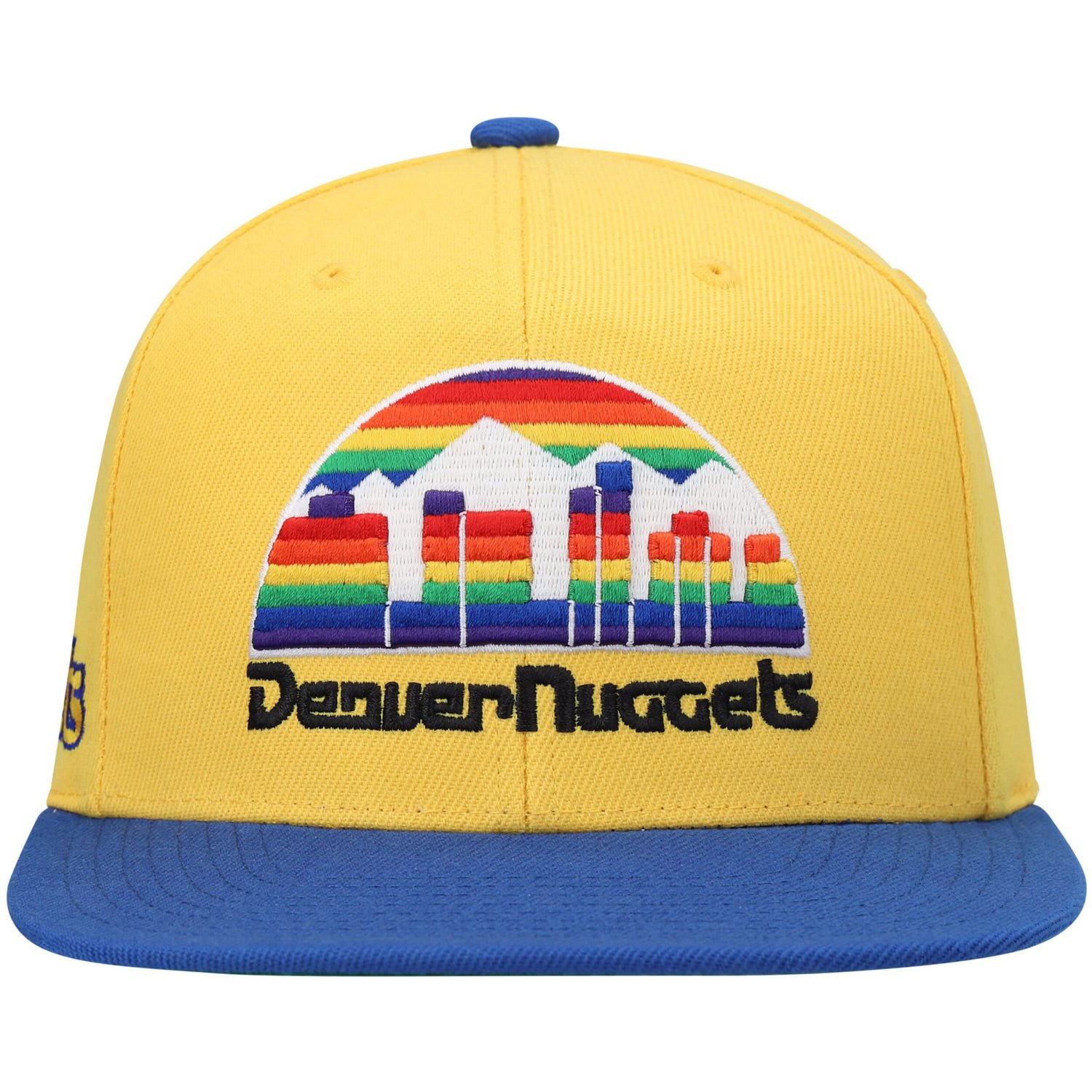 Mitchell  Ness Royal Denver Nuggets Hardwood Classics Snapback Hat - view number 2