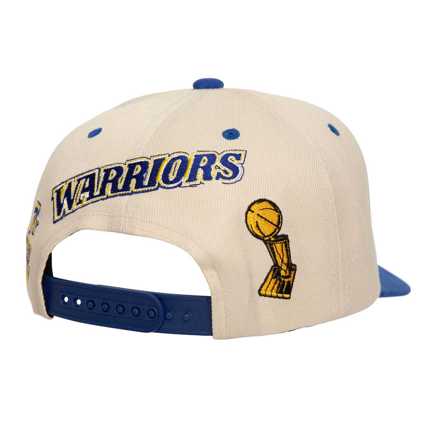 Mitchell  Ness Royal Golden State Warriors 7x NBA Champions Soul Legacy Defined Snapback Hat - view number 2