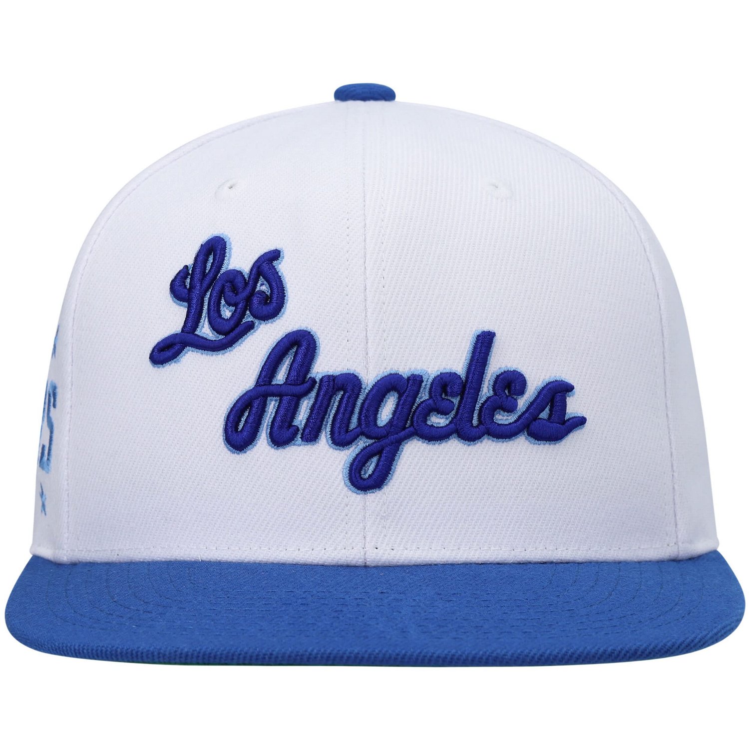 Mitchell  Ness Royal Los Angeles Lakers Hardwood Classics Snapback Hat - view number 2