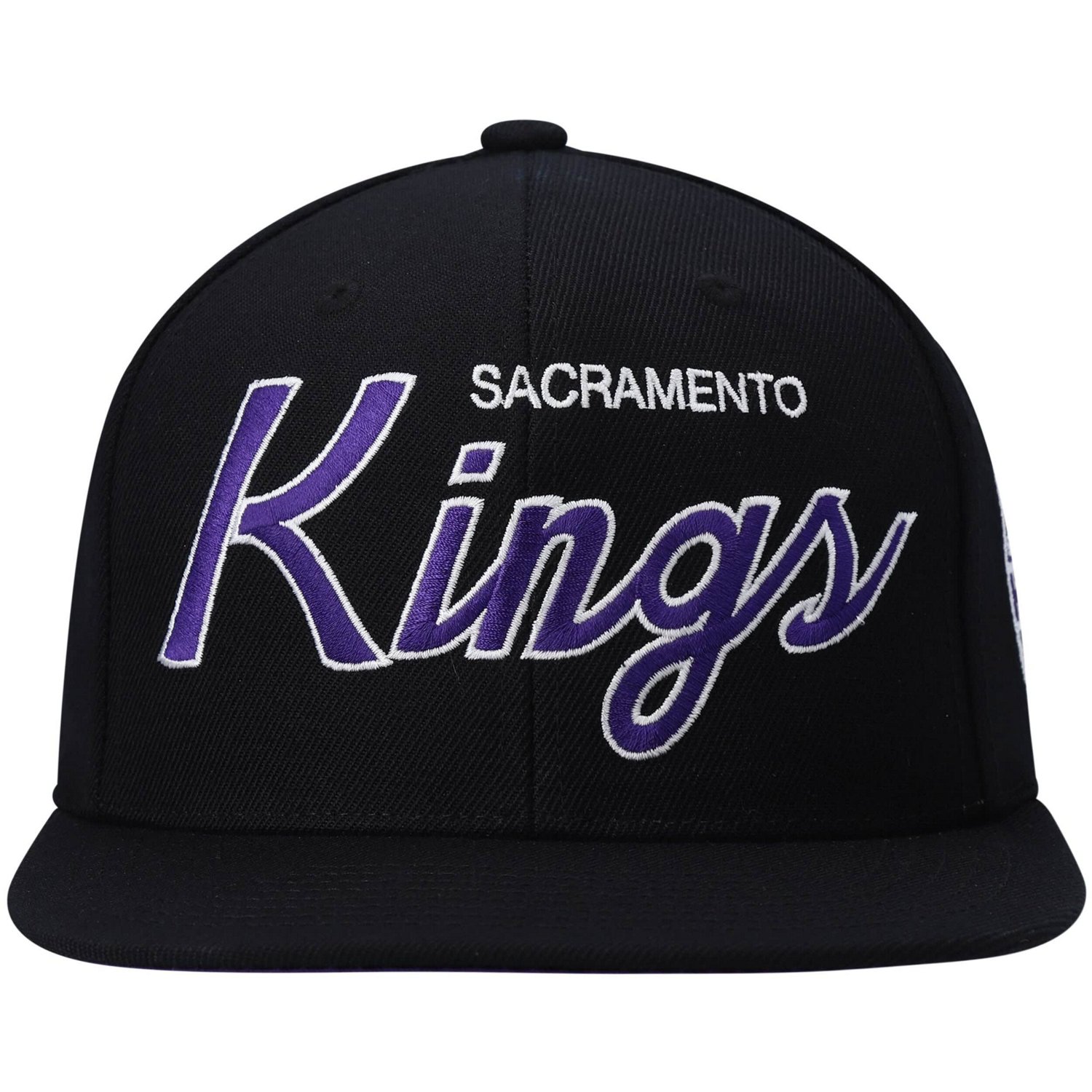 Mitchell  Ness Sacramento Kings Hardwood Classics Script 20 Snapback Hat - view number 2