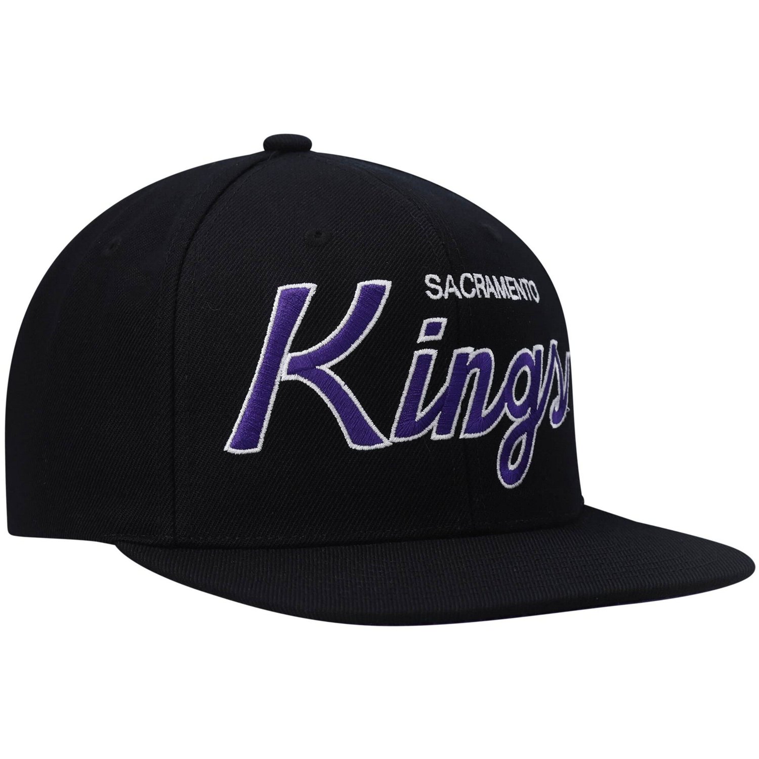 Mitchell  Ness Sacramento Kings Hardwood Classics Script 20 Snapback Hat - view number 3