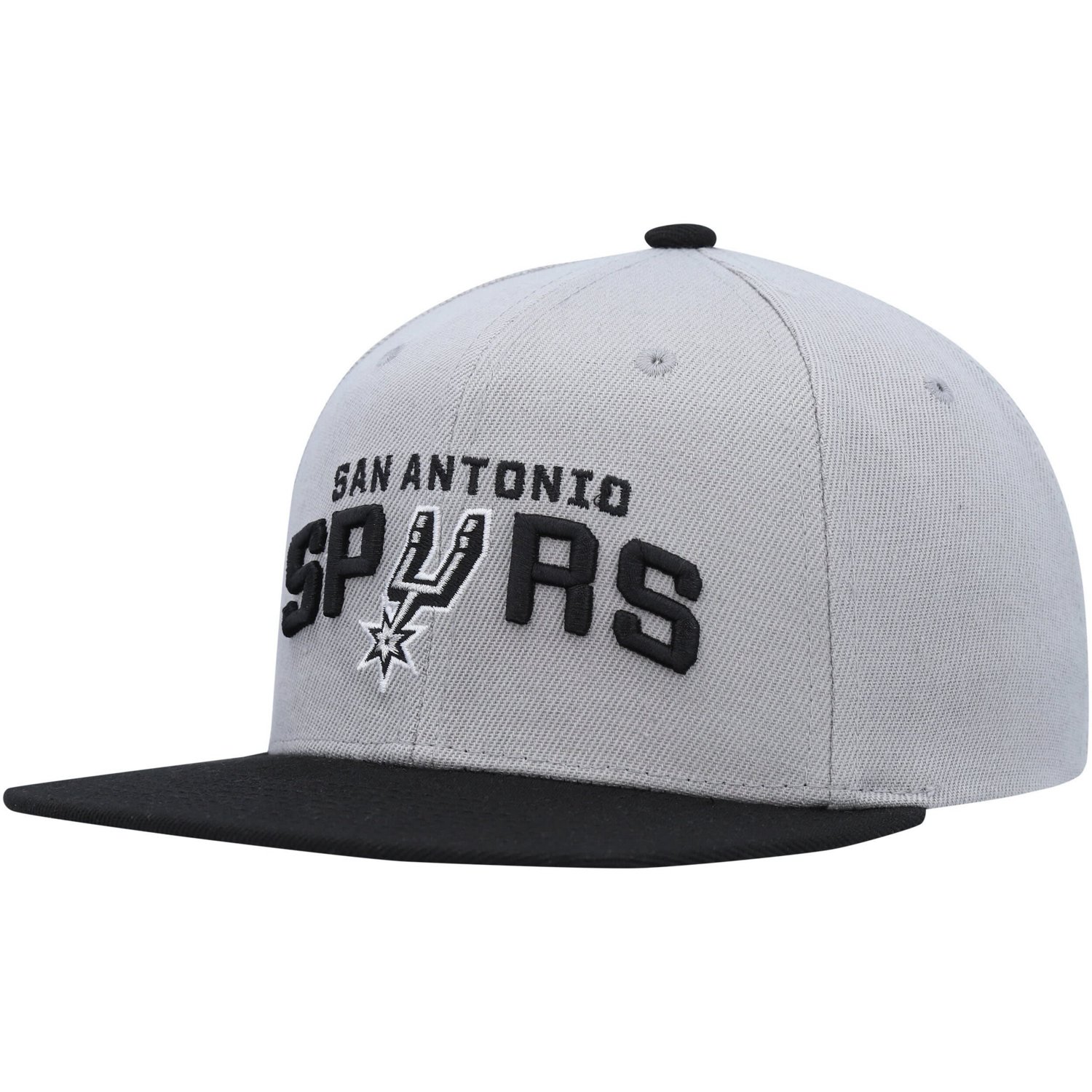 Mitchell  Ness San Antonio Spurs Side Core 20 Snapback Hat - view number 3