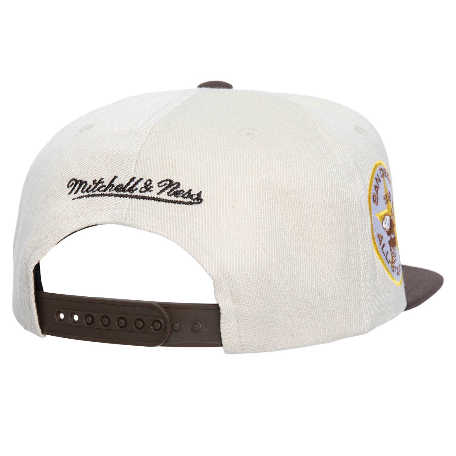 Mitchell  Ness San Diego Padres Cooperstown Collection Speed Zone Snapback Hat
