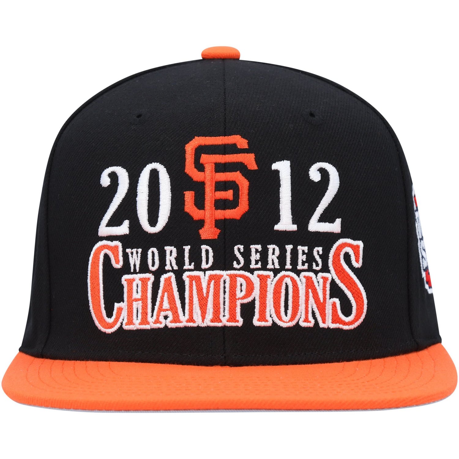 Mitchell  Ness San Francisco Giants World Series Champs Snapback Hat - view number 2